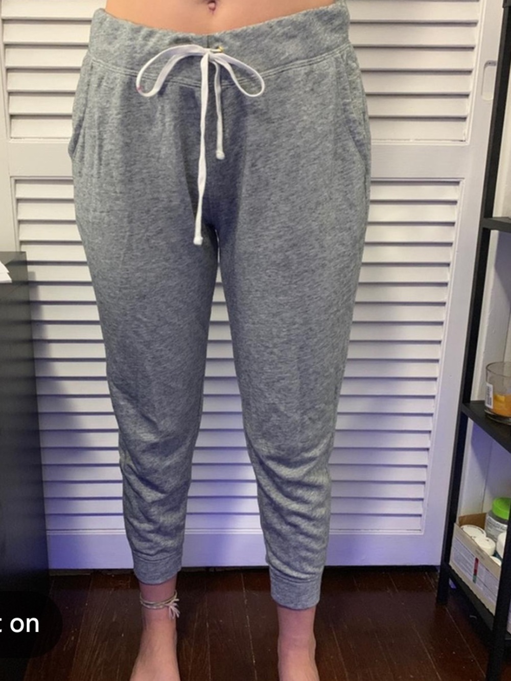 Old Navy Gray Jogger Track Pants